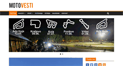 Desktop Screenshot of motovesti.com